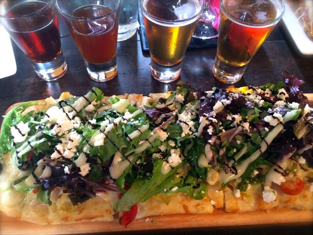 Beer Flights and Flatbread at Crush & Brew in Temecula